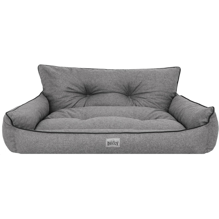 Ляжка для собак Joker Gesteppt, графіт, 64 x 49 см, штучна шкіра (кошмарин)