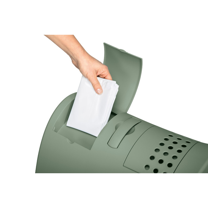 Лоток-туалет для котів ZUMA SECOND LIFE ECO, синій, італійська преміум-якість