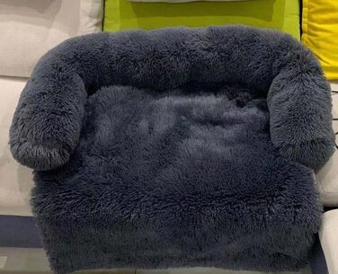 М'яке ліжко для собак та котів ANQI, рожеве, 76x76 см - ліжко-корзина, килимок для собак, захист дивану та багажника