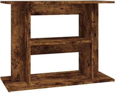 Тумба для акваріума Toshilian, димчастий дуб, 80x35x60 см, ДСП