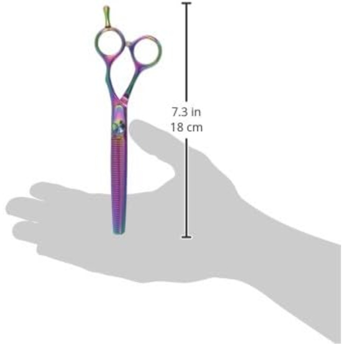 Професійна ножиця для грумінгу собак Master Grooming Tools 5200 Rainbow Series – 21,5 см (6.5 дюйми)