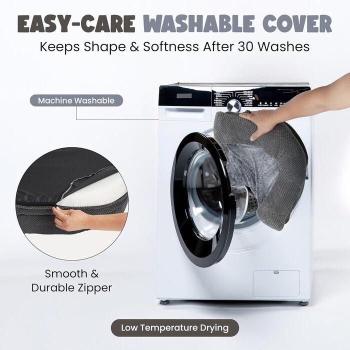 Ортопедичне ліжко для собак середніх порід, овальне диван-ліжко з бортиками та м'яким пінопластом з ефектом 