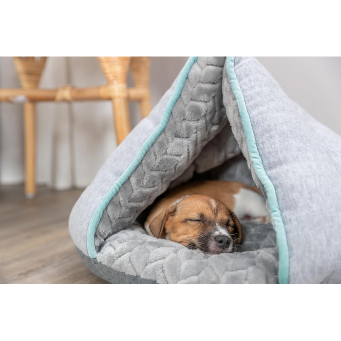 Будиночок-печера для котів TRIXIE Junior, сірий, 786 г