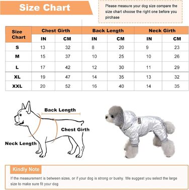 Водонепроникний теплий одяг для собак PETCUTE: куртка з капюшоном для малих, середніх та великих собак, срібно-білий, 2XL