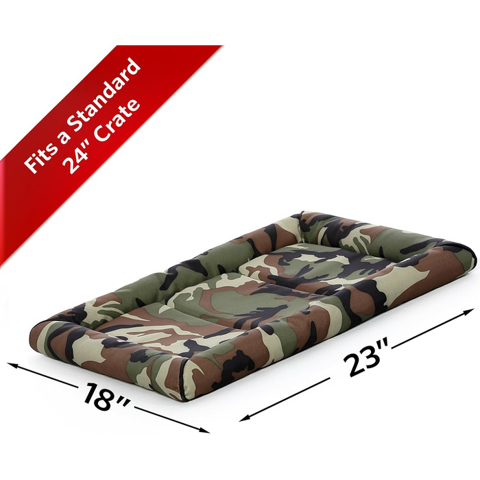 Лягушка для собак Midwest Homes for Pets QuietTime Maxx, розмір S, камуфляж, 57x6x44 см