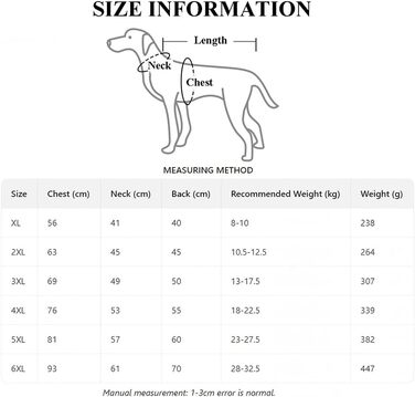 Зимовий теплий одяг для собак: куртка-комбінезон з флісовою підкладкою, вітронепроникний, з D-кільцем, для маленьких, середніх та великих собак, сіро-помаранчевий, 5XL