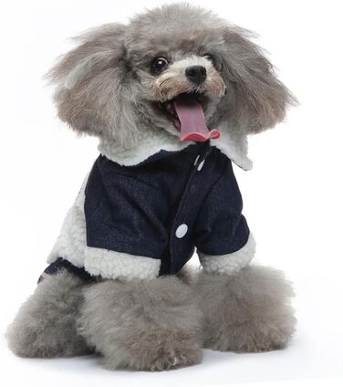 ERINGOGO Тепла куртка для собак на зиму. Водонепроникна, для активного відпочинку та фотосесій. Розмір M, Бежевий