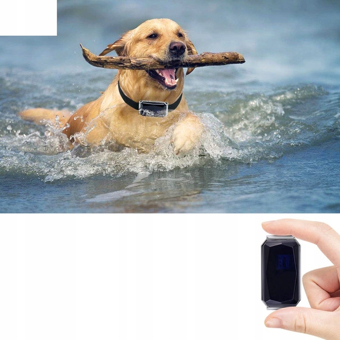 GPS-локатор MP, прямокутний, чорний