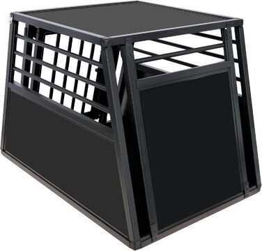 Kerbl Pet Транспортна переноска для собак Vacation, алюміній, 77x55x50 см, з антиковзним килимком, легке очищення