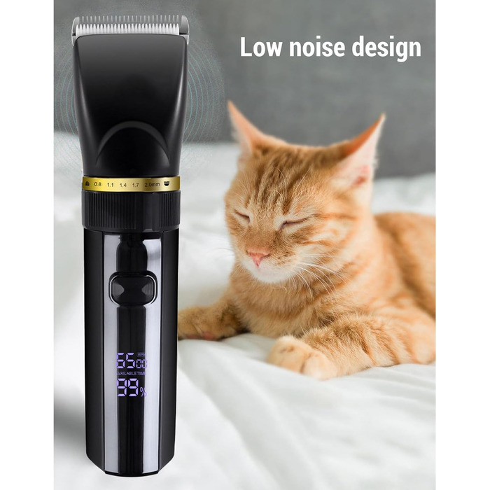 Електрична машинка для стрижки собак TARSHYRY - безшумна, для собак та котів, професійна, для домашнього догляду
