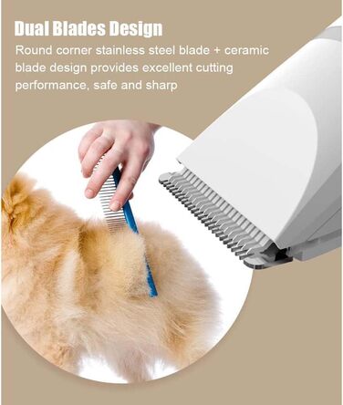 Мультитримм Про від Dr. Pfoten: 4-в-1 триммер для собак, вологостійкий IPX7, для догляду за лапами, вухами, обличчям та тілом