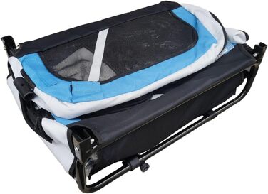 Фаркоп для собак Red Loon Mini - вело- та біговий причіп для собак, легкий переобладнання, світловідбивачі, комплект для бігу, червоний/чорний, вантажопідйомність до 20 кг