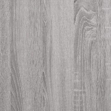 Тумба для акваріума IKAYAA, дерев'яна, сіра Sonoma, 100x40x60 см