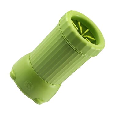Автоматичний очисник лап для собак, електричний, USB-пристрій, Buddy Muddy Cat Foot Tool, зелений