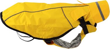 Дощовик для собак JEGGO Dry Dog, жовтий, 80 см, водонепроникний, вітронепроникний, дихаючий, з підкладкою