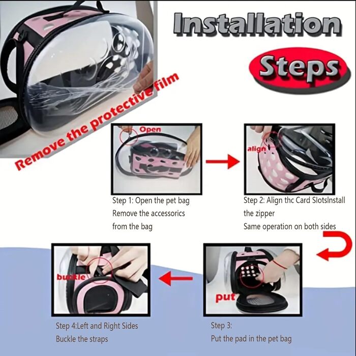 Транспортний бокс для собак та котів, складаний, з сіткою, для подорожей (Blue, Small)