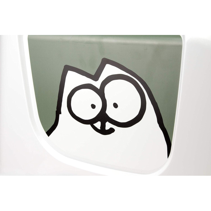 Туалет для котів Simon's Cat, пластиковий, 50×37×39 см