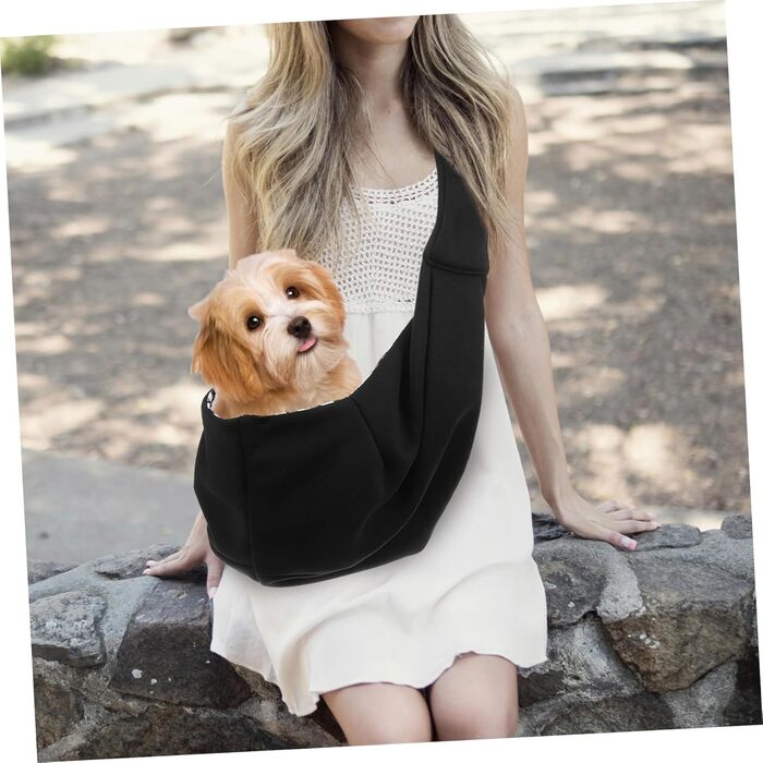 Kisangel Сумка-переноска для собак і котів, регульована, легка, портативна, для подорожей, з плечовим ременем