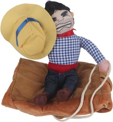 Костюм для собак Filfeel: Веселий костюм на Хелловін, ковбойська куртка для собак маленьких, середніх та великих розмірів (L, XL, для їзди)