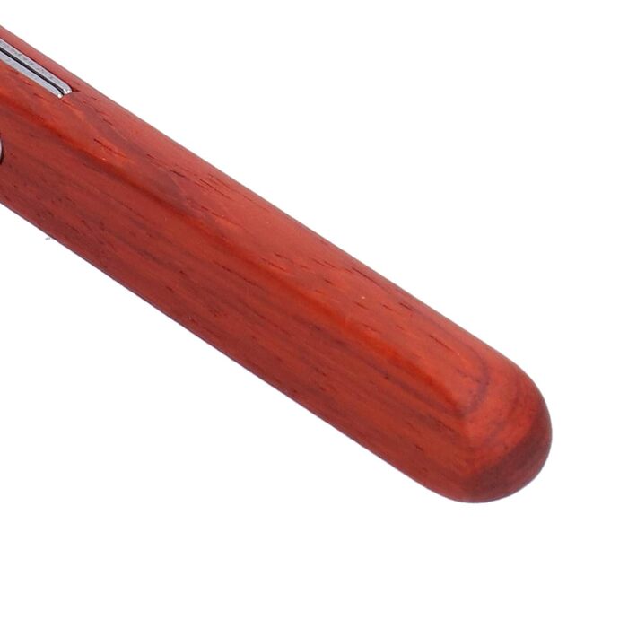 Гребінець для підшерстка тварин Y-подібний, з дерев'яною ручкою, нержавіюча сталь, 20x7см - для котів та собак