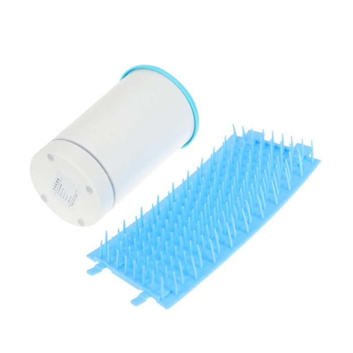 Мийка для лап тварин BESPORTBLE USB, ротаційна масажна щітка для собак та котів, ефективний догляд за лапами