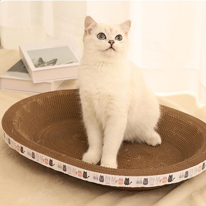 Килимок-клітка для котів Baoblaze, іграшка-клітка, картonаний котячий будиночок, 45 x 34 x 9 см