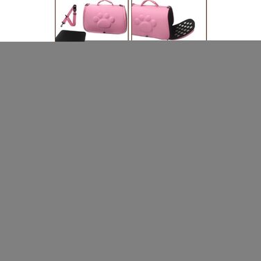 М'яка переноска для котів Huehkir - сумка-переноска для вигулу, рожева