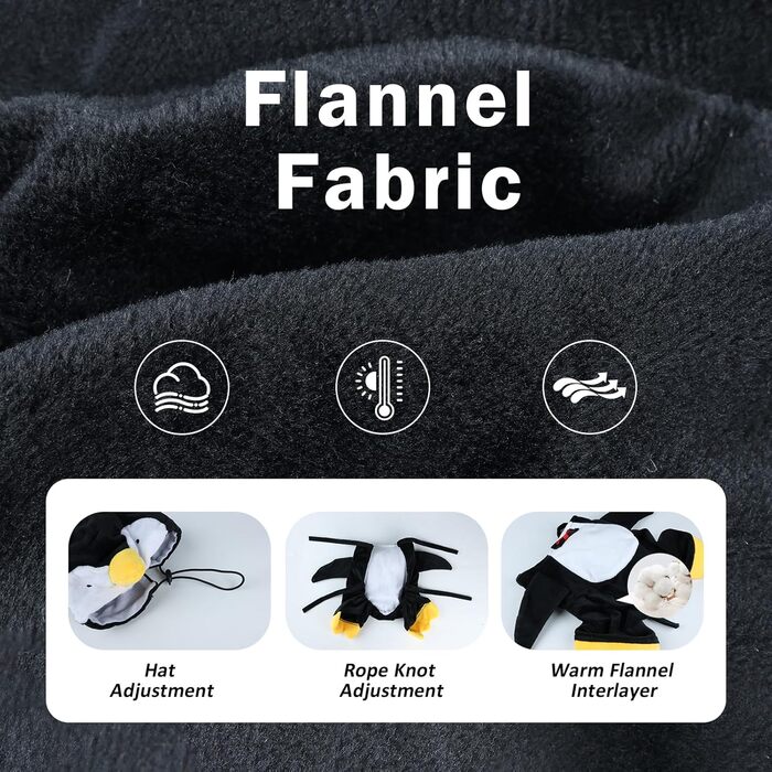 Костюм на Хелловін для собак Hotumn: Пінгуїн, милий та кумедний, для маленьких та середніх тварин (розмір M)