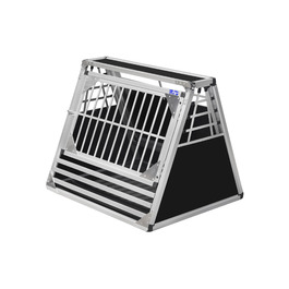 Транспортний бокс Transportbox N31 – алюмінієвий, 72x88x72 см, з аварійним виходом, безпечний транспорт собак в багажнику автомобіля
