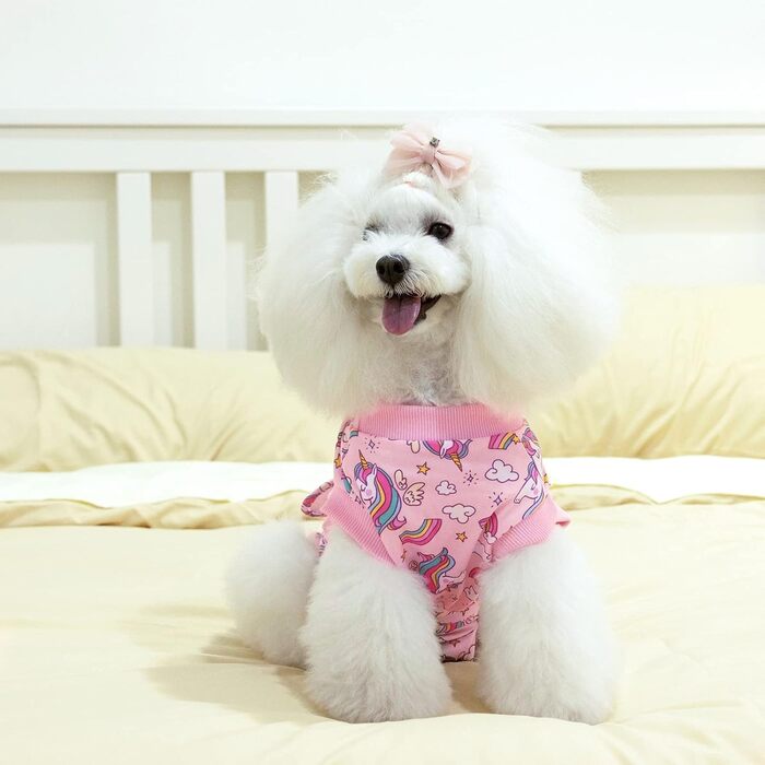 Захисний одяг CuteBone для собак та котів після операції: комбінезон зі швами зі стразами 