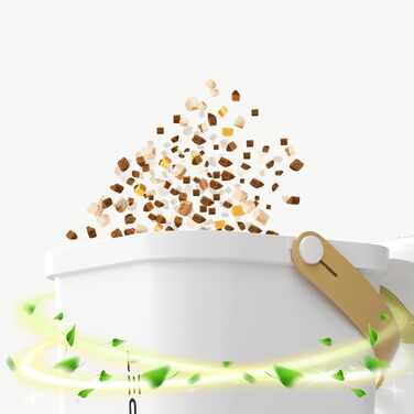 Контейнер для корму AstroPet для собак та котів, вакуумний, повітряний, з герметичним кришкою, зберігає свіжість корму