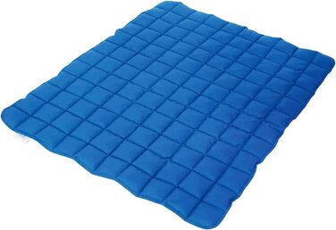 Килимок для собак Paw & Pillow: для авто, дому та вулиці. Нековзний, стійкий до подряпин та прання до 95°C, розмір XXL (90x140 см), колір блакитний, Made in Germany