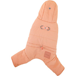 Зимовий одяг для собак: тепла куртка-худі для маленьких собак, 2XL, оранжева | Зручні зимові куртки для собак