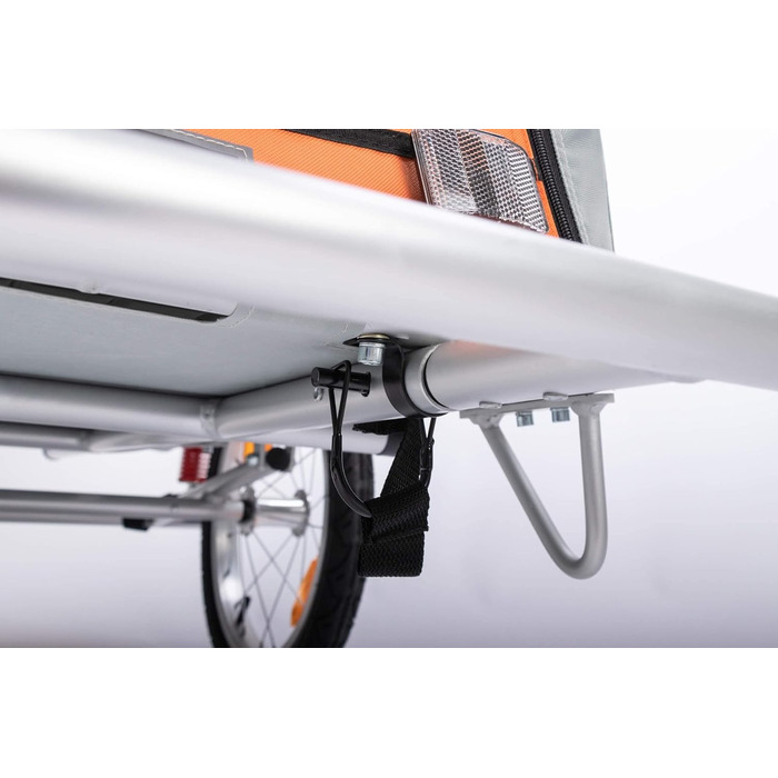 TrendPet Comfort Wagon L: Фарм'ятковий причіп для собак великих порід з амортизацією, алюмінієвий каркас