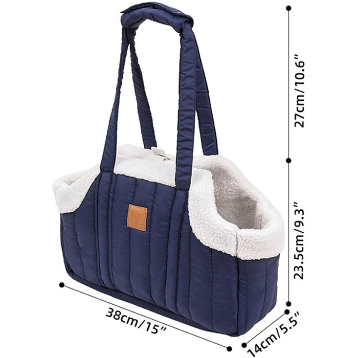 Трансформер для собак та котів, переноска для тварин з флісу, рожева (38x14x27см)