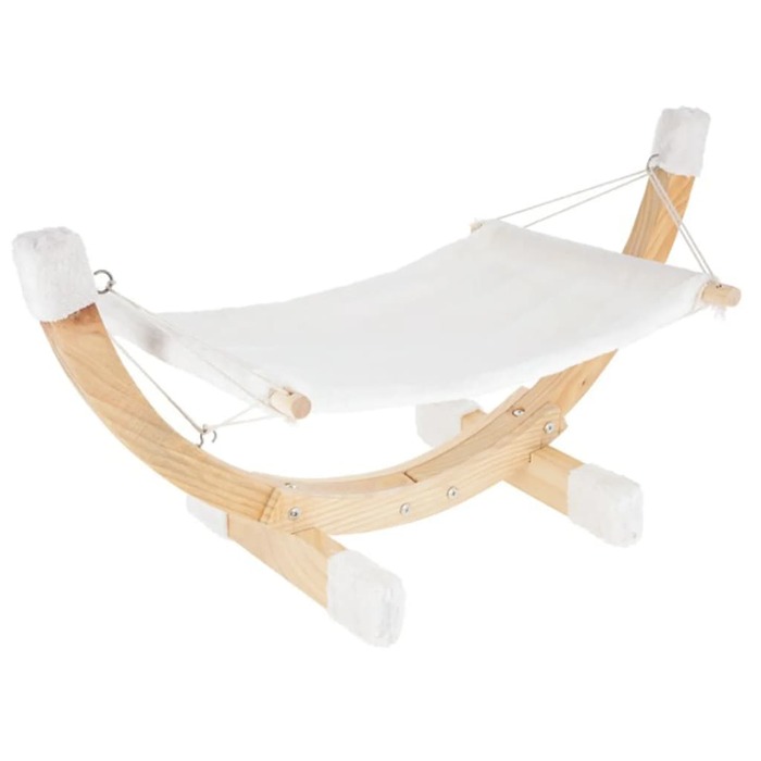 Гамак-лежак Kerbl Siesta, білий, 73x36x34 см