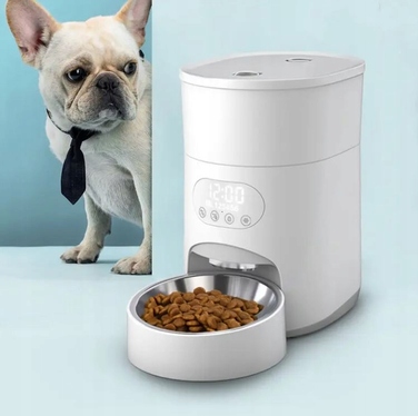 Автоматичний годувальник для тварин, пластиковий дозатор корму, 6 мл