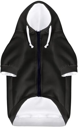 Світшот для собак Kuiaobaty: стильний одяг для вашого улюбленця. Чорний, дихаючий, для собак середніх порід (40x60x45 см). Ідеальний для чихуахуа та інших собак.