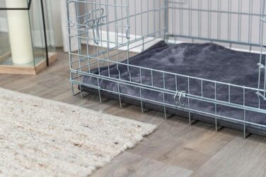 Клітка для собак TRIXIE Home S, 64x54x48 см, металева, складана, 2 двері, з піддоном