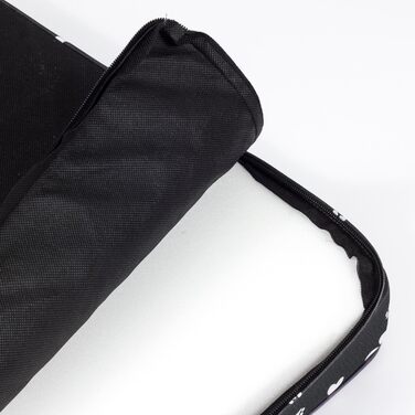 Матрац для собак | XL 120x100x6 см | Собаче ліжко, крісло, матрац | Чорний з візерунком, Codura, легко миється | Для великих та маленьких собак