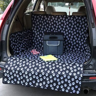 Чохол на сидіння для собак Cargo-Liner XL, універсальний, водовідштовхувальний, для авто, SUV, пікап, Jeep, фургон. Розмір 208x132 см (82' x 51'). Матеріал: преміум-якість, з принтом 'лапа'.