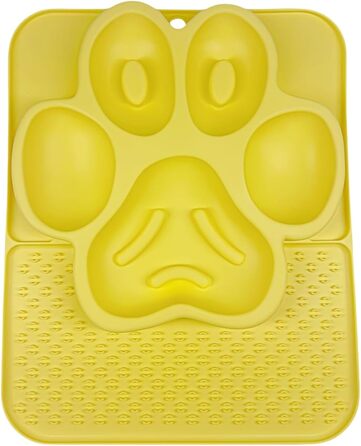 Килимок для годування собак та котів, повільне годування, миска та килимок для ласощів, зменшення тривоги, розвага, ідеально для купання та грумінгу