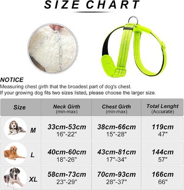 LED нашийник для собак PZRLit, світловідбиваючий, світлодіодний, м'який, регульований, перезаряджається (зелений, Extra Large)