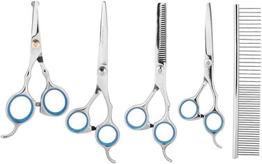 Професійна витончувальна ножиця для грумінгу тварин, легка та міцна (6 шт.)