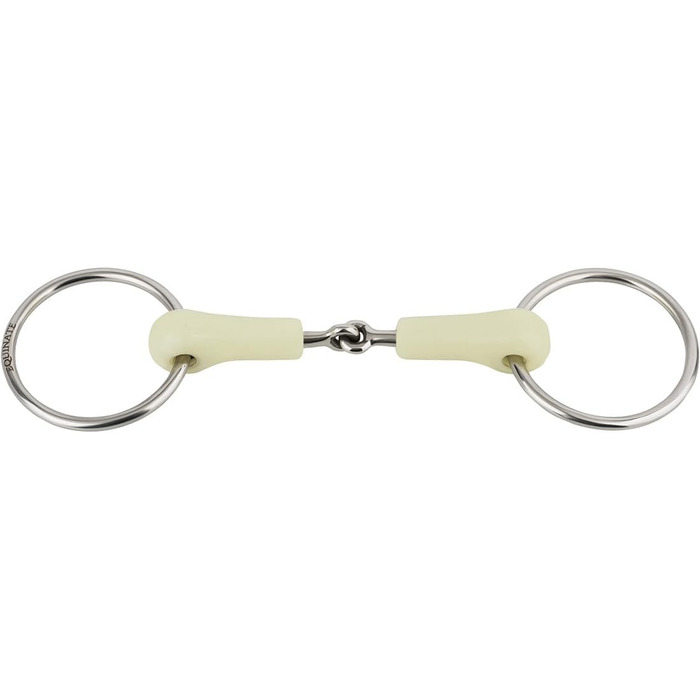 Equinate Wassertrense з яблучним смаком 18 мм, анатомічна, для коней | Матеріали преміум-якості, сприяє слиновиділенню та стимулює жування | 11,5 см