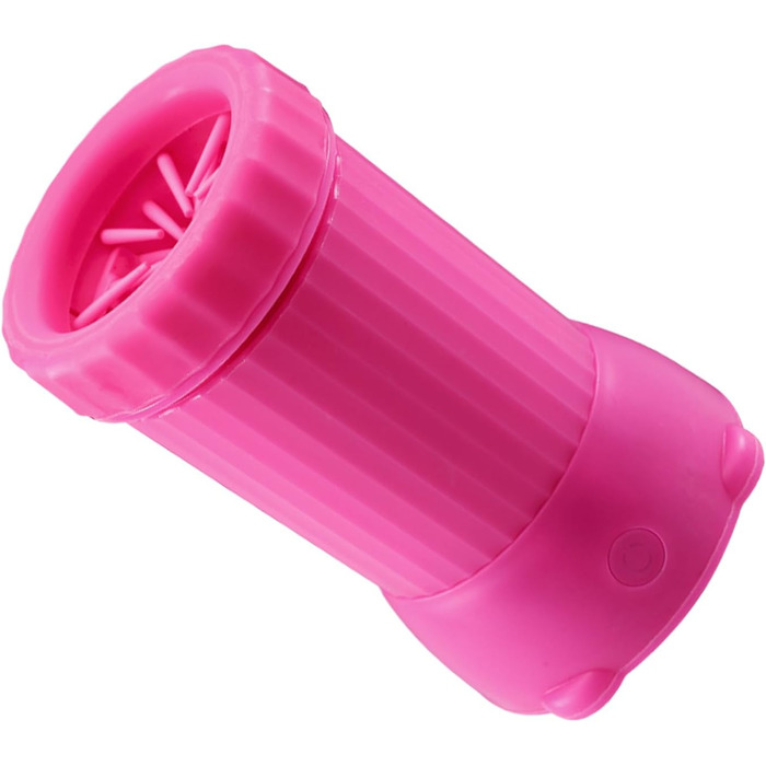 Автоматичний мийник лап для собак - USB-зарядка, для подорожей, рожевий