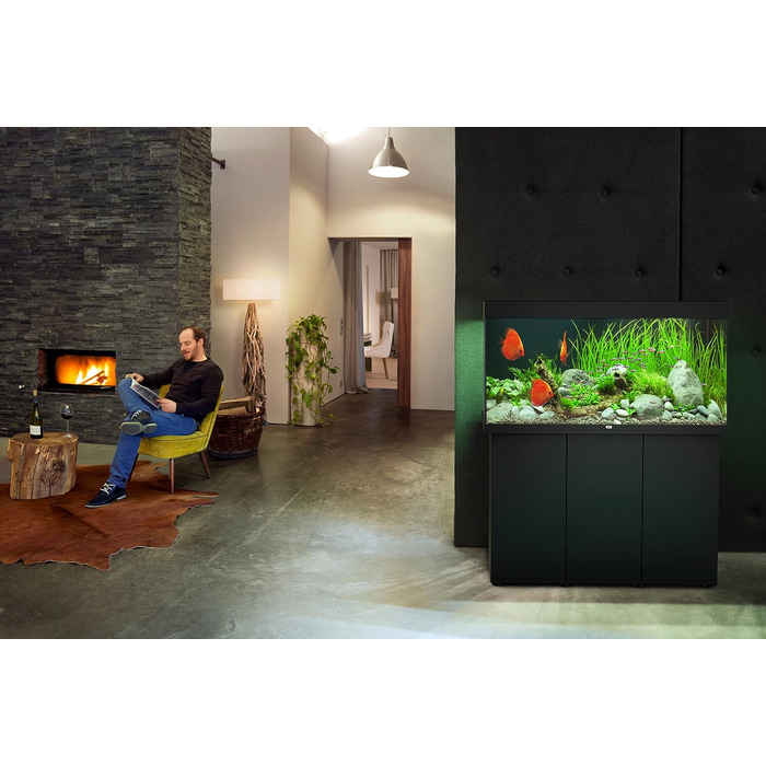 Акваріум Juwel Rio 350 LED з тумбою SBX, чорний