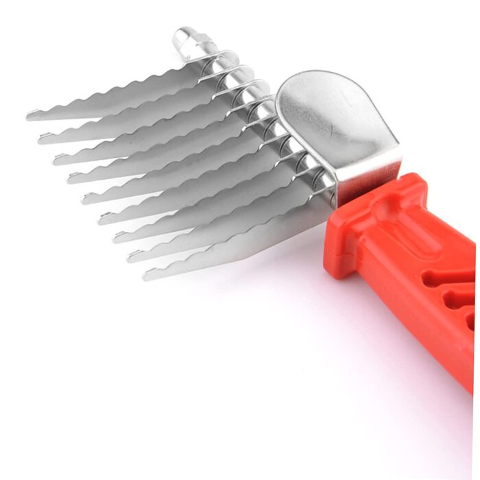 Набір гребінців для грумінгу домашніх тварин POPETPOP (3 шт.): для собак та котів, для видалення шерсті, ергономічні