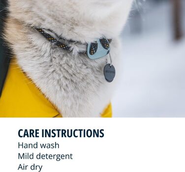 Ошийник для собак Ruffwear Knot-a-Collar, середній, регульований, з альпіністського шнура, для прогулянок, 36–50 см, чорний обсидіан