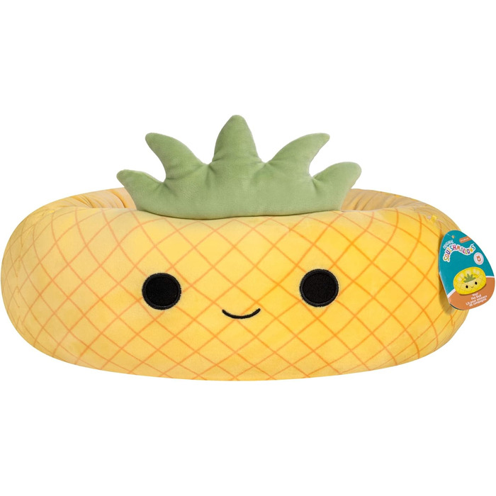 Ліжко для домашніх тварин Squishmallows Maui Ананас 50 см, офіційний плюш Jazwares, супер м'яке